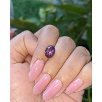 5.06 Ct. Purple Star Sapphire from Ceylon (Sri Lanka) Life Style