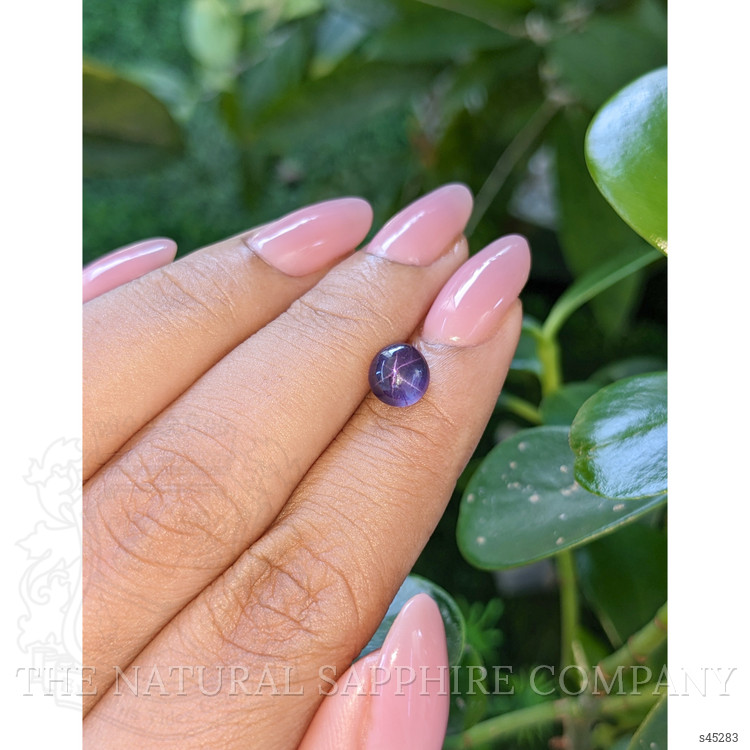 2.06 Ct. Purple Star Sapphire from Ceylon (Sri Lanka)