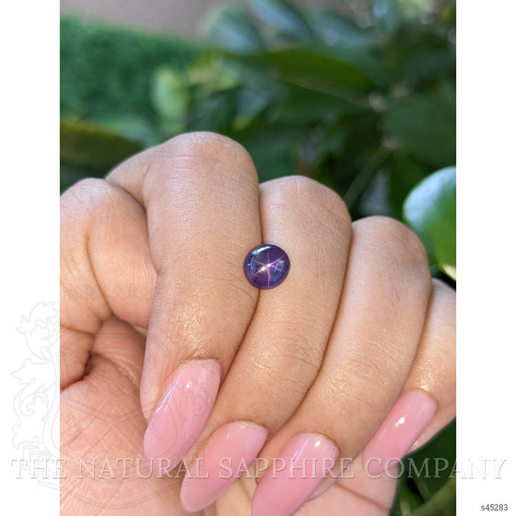 2.06 Ct. Purple Star Sapphire from Ceylon (Sri Lanka)