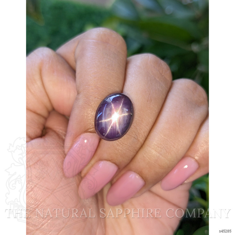 17.03 Ct. Purple Star Sapphire from Ceylon (Sri Lanka)