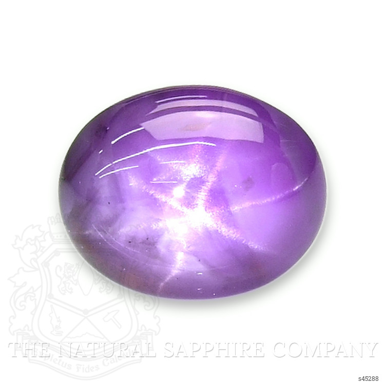 5.27 Ct. Purple Star Sapphire from Ceylon (Sri Lanka)