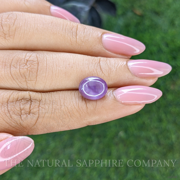 5.27 Ct. Purple Star Sapphire from Ceylon (Sri Lanka)