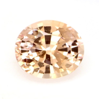 0.54 Ct. Peach Sapphire from Ceylon (Sri Lanka) Video
