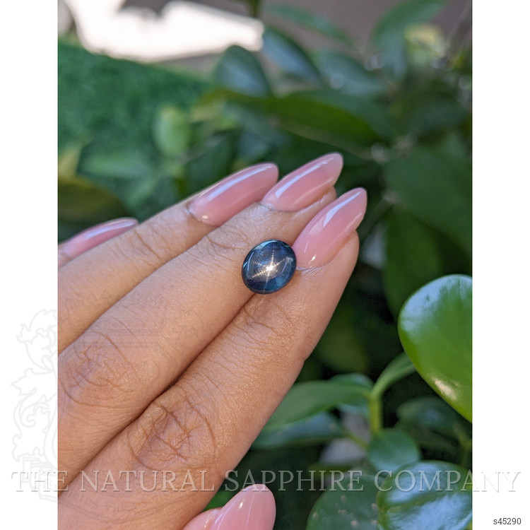 3.43 Ct. Blue Star Sapphire from Ceylon (Sri Lanka)
