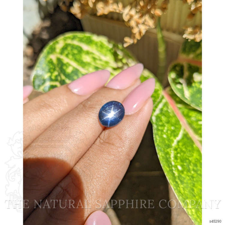 3.43 Ct. Blue Star Sapphire from Ceylon (Sri Lanka)