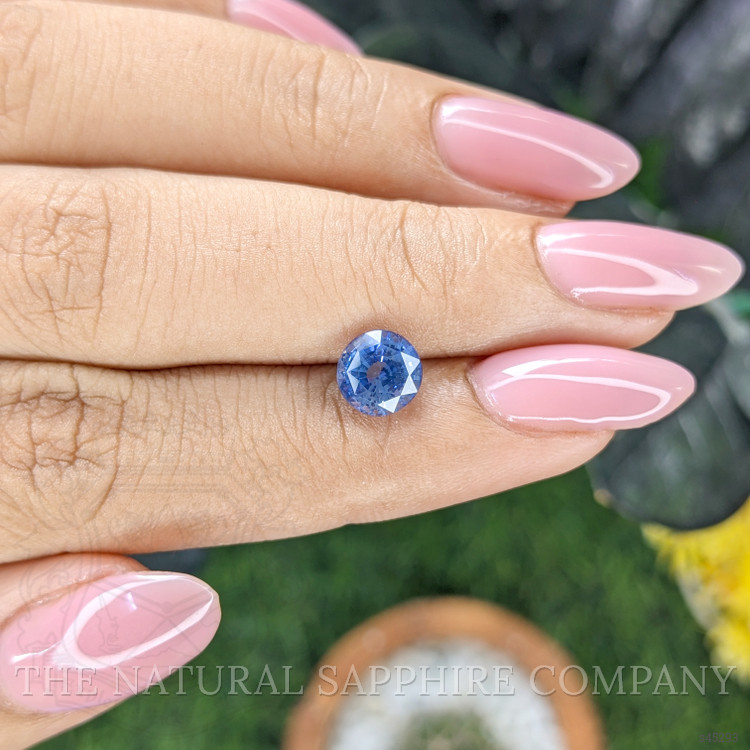 1.76 Ct. Blue Sapphire from Ceylon (Sri Lanka)