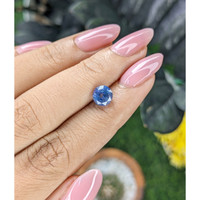 1.76 Ct. Blue Sapphire from Ceylon (Sri Lanka) Life Style