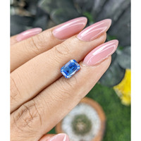 2.05 Ct. Blue Sapphire from Ceylon (Sri Lanka) Life Style
