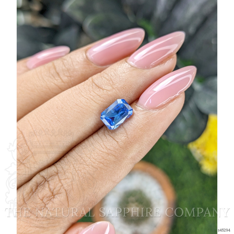 2.05 Ct. Blue Sapphire from Ceylon (Sri Lanka)