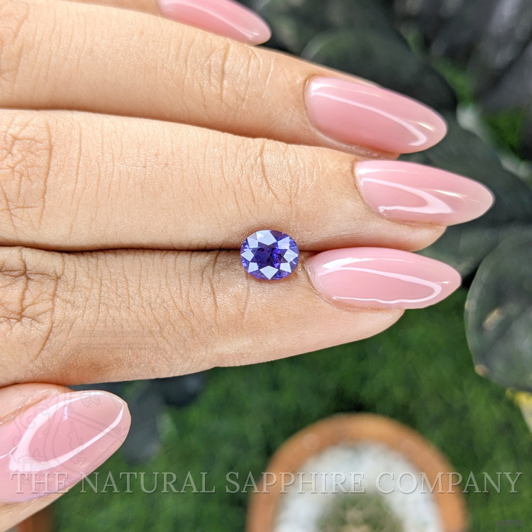 1.20 Ct. Violet Sapphire from Ceylon (Sri Lanka)