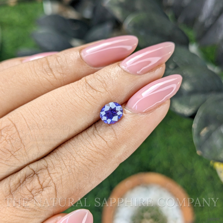 1.20 Ct. Violet Sapphire from Ceylon (Sri Lanka)