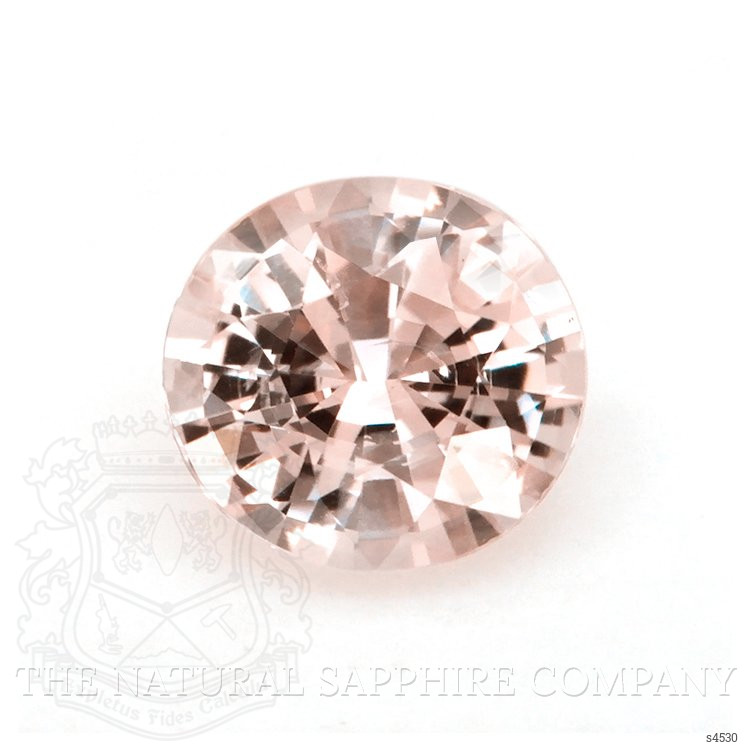 0.55 Ct. Peach Sapphire from Ceylon (Sri Lanka)