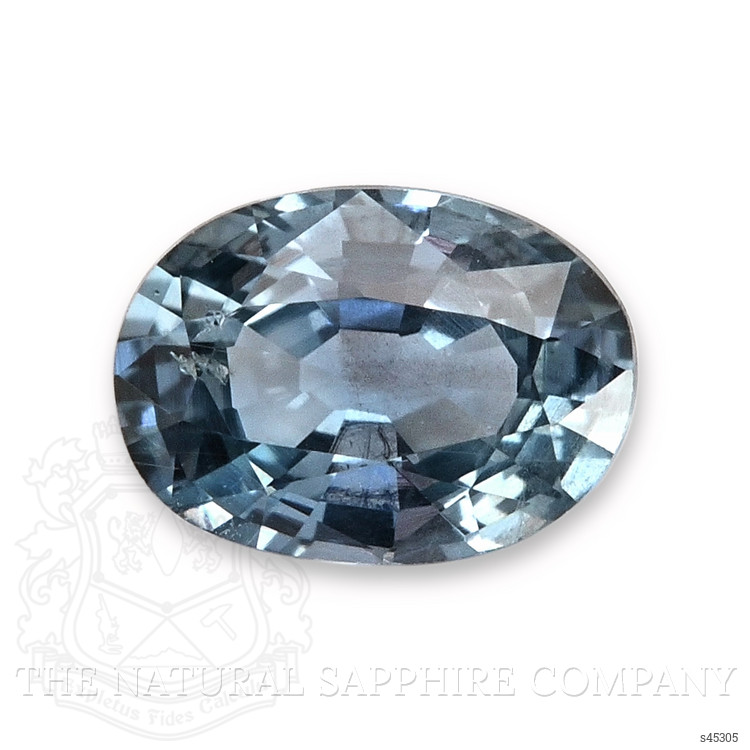 0.51 Ct. Greyish Blue Sapphire from Ceylon (Sri Lanka)
