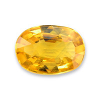 0.60 Ct. Orangish Yellow Sapphire from Thailand Video
