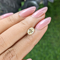 1.06 Ct. Yellow Sapphire from Ceylon (Sri Lanka) Life Style