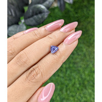 1.46 Ct. Purple Sapphire from Ceylon (Sri Lanka) Life Style