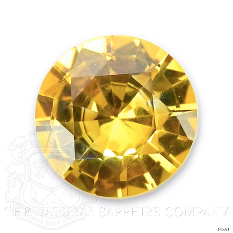 0.79 Ct. Yellow Sapphire from Ceylon (Sri Lanka)