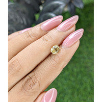 1.12 Ct. Yellow Sapphire from Ceylon (Sri Lanka) Life Style