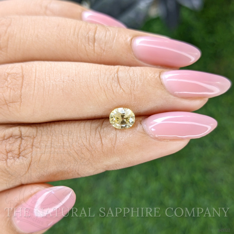 1.12 Ct. Yellow Sapphire from Ceylon (Sri Lanka)