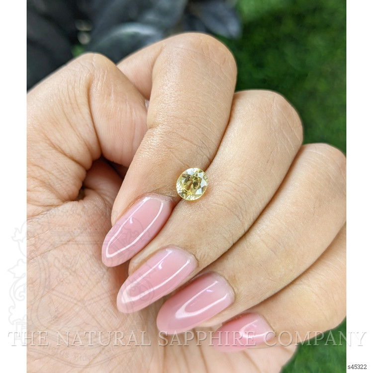1.12 Ct. Yellow Sapphire from Ceylon (Sri Lanka)