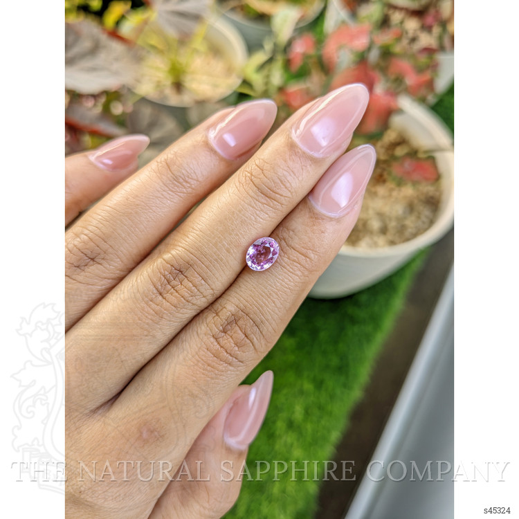 1.49 Ct. Pinkish Purple Sapphire from Ceylon (Sri Lanka)