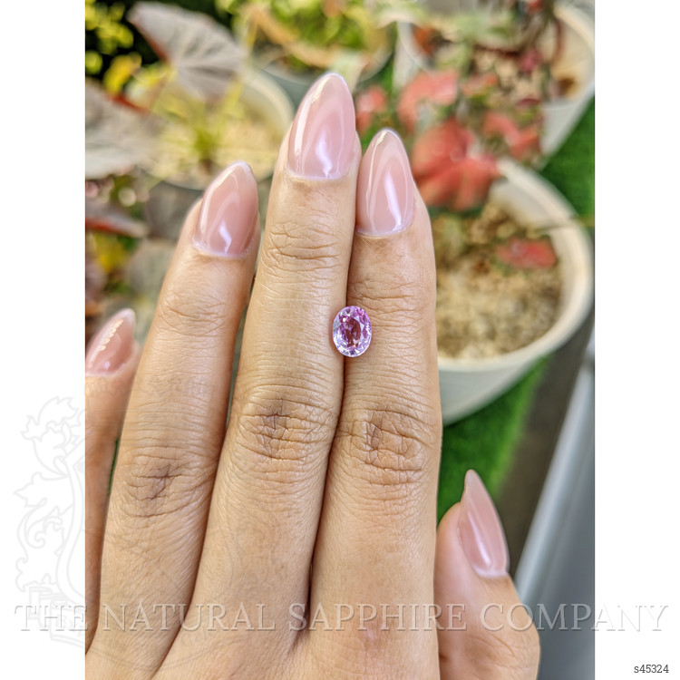 1.49 Ct. Pinkish Purple Sapphire from Ceylon (Sri Lanka)