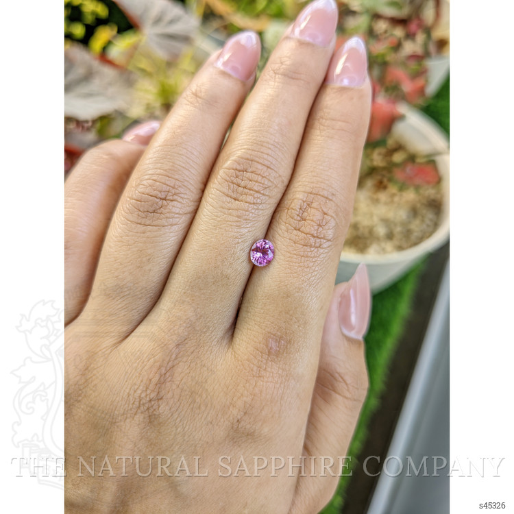 0.72 Ct. Purplish Pink Sapphire from Ceylon (Sri Lanka)