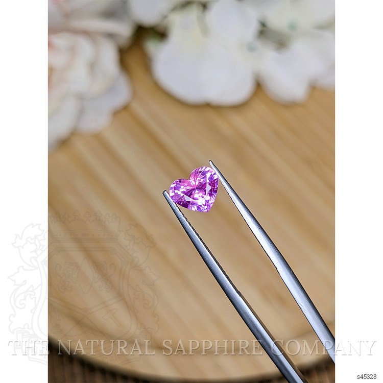 1.29 Ct. Pinkish Purple Sapphire from Ceylon (Sri Lanka)