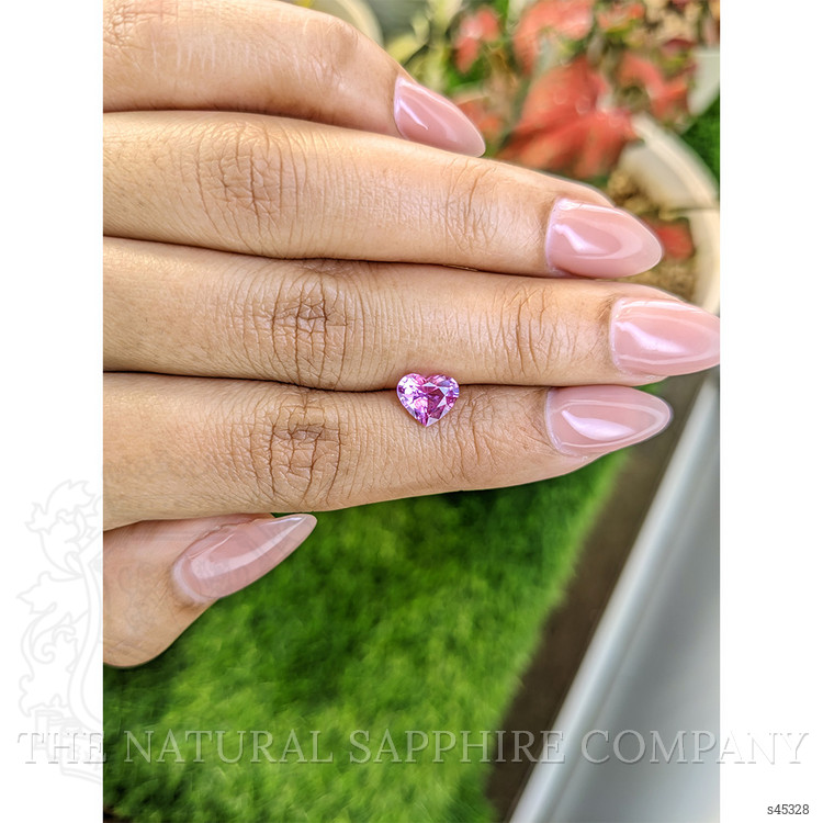 1.29 Ct. Pinkish Purple Sapphire from Ceylon (Sri Lanka)