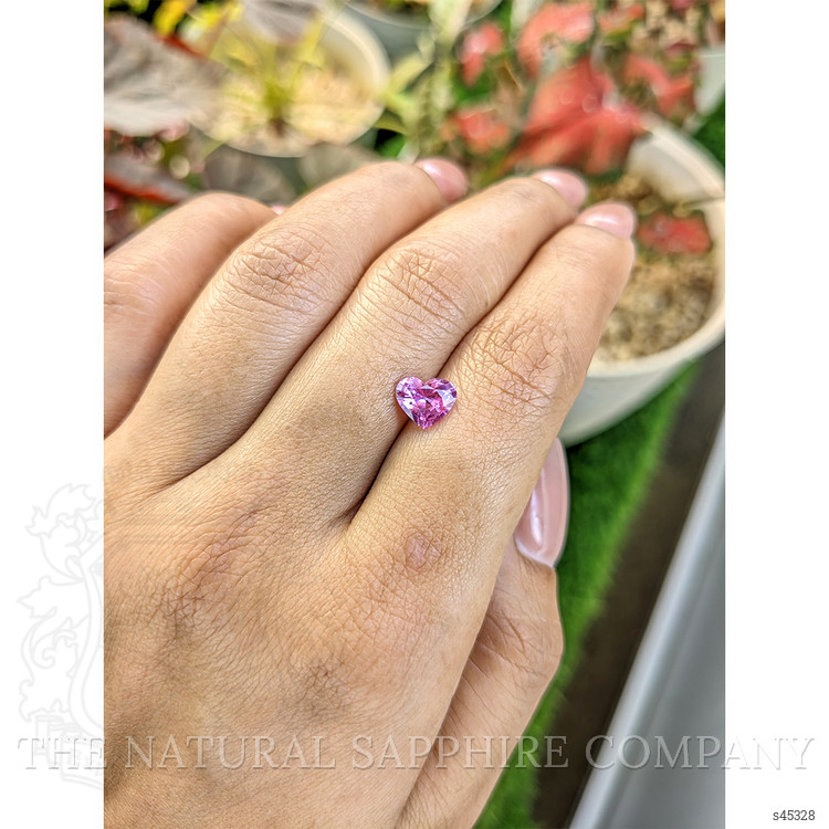 1.29 Ct. Pinkish Purple Sapphire from Ceylon (Sri Lanka)