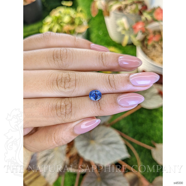 1.78 Ct. Blue Sapphire from Ceylon (Sri Lanka)