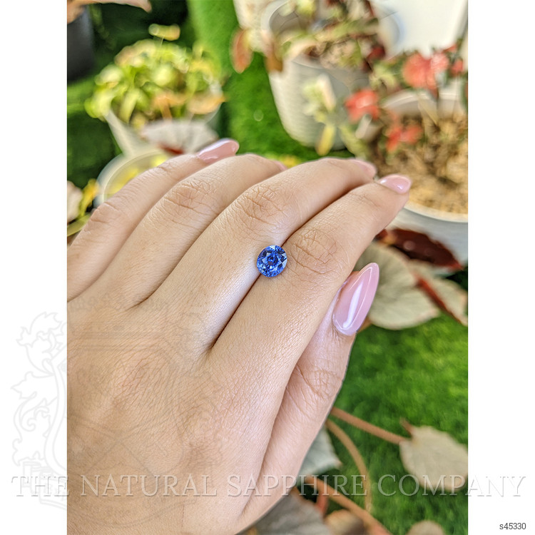 1.78 Ct. Blue Sapphire from Ceylon (Sri Lanka)