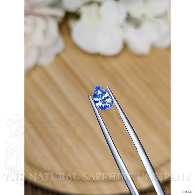 1.30 Ct. Blue Sapphire from Ceylon (Sri Lanka)
