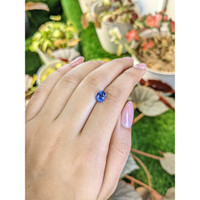 1.77 Ct. Blue Sapphire from Ceylon (Sri Lanka) Life Style