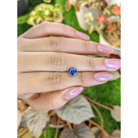 1.92 Ct. Blue Sapphire from Ceylon (Sri Lanka) Life Style