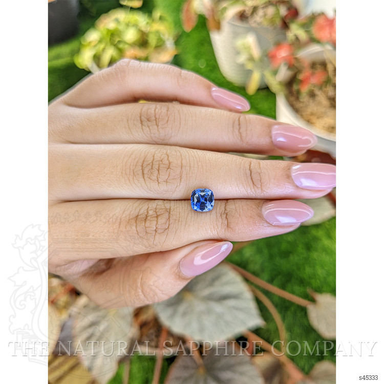 1.92 Ct. Blue Sapphire from Ceylon (Sri Lanka)