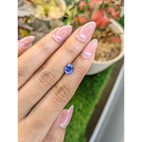 1.46 Ct. Blue Sapphire from Ceylon (Sri Lanka) Life Style