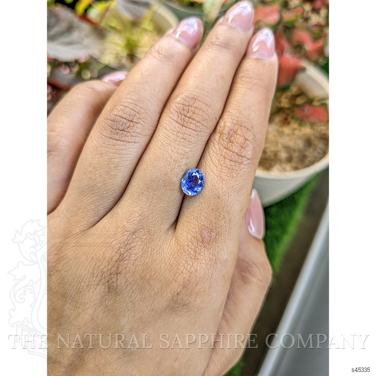 1.46 Ct. Blue Sapphire from Ceylon (Sri Lanka)