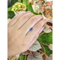 1.30 Ct. Blue Sapphire from Ceylon (Sri Lanka) Life Style