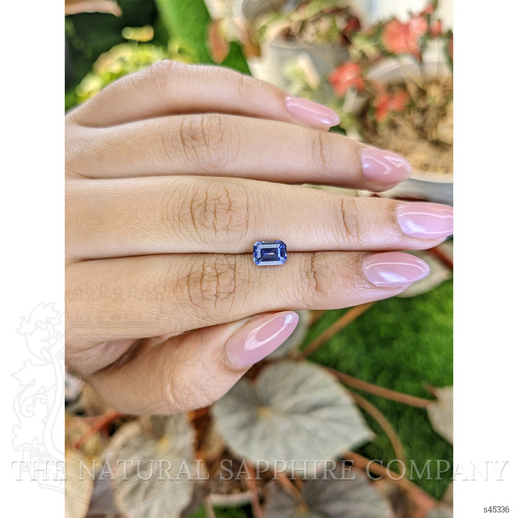 1.30 Ct. Blue Sapphire from Ceylon (Sri Lanka)