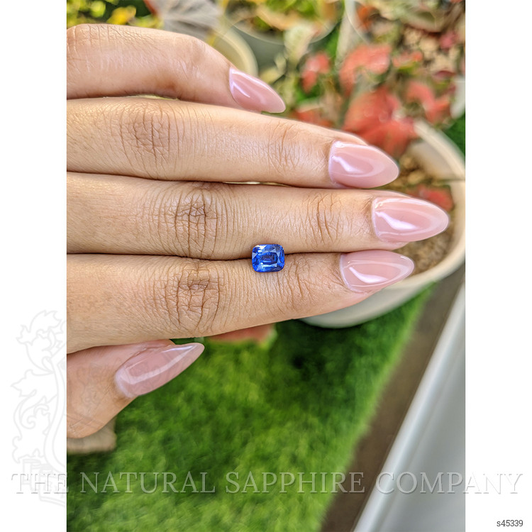 1.56 Ct. Blue Sapphire from Ceylon (Sri Lanka)