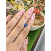 1.56 Ct. Blue Sapphire from Ceylon (Sri Lanka) Life Style