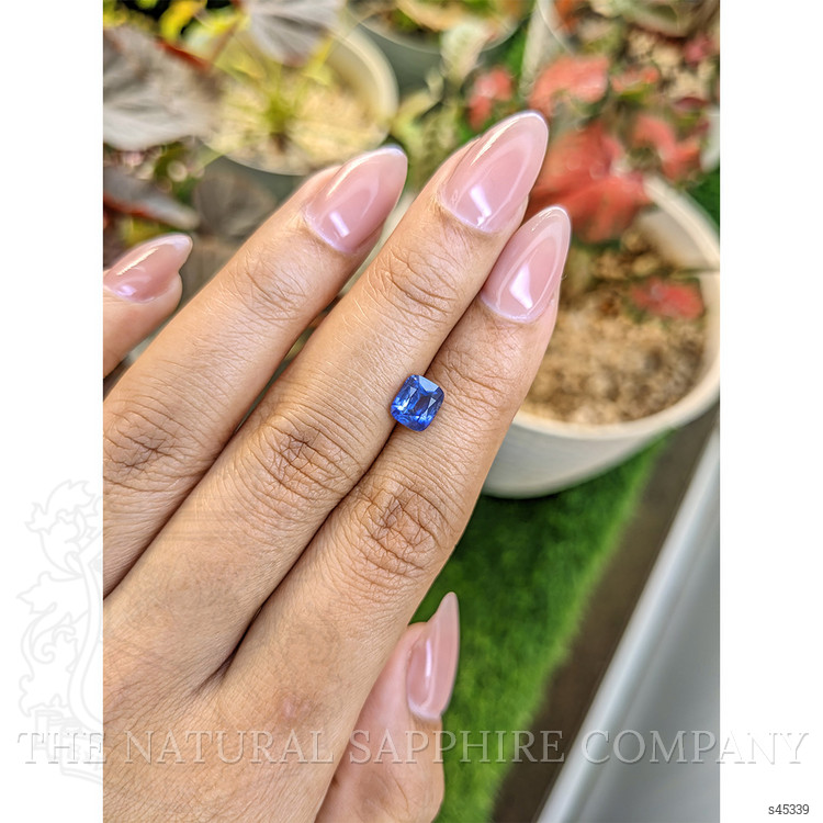 1.56 Ct. Blue Sapphire from Ceylon (Sri Lanka)