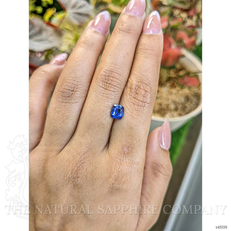 1.56 Ct. Blue Sapphire from Ceylon (Sri Lanka)