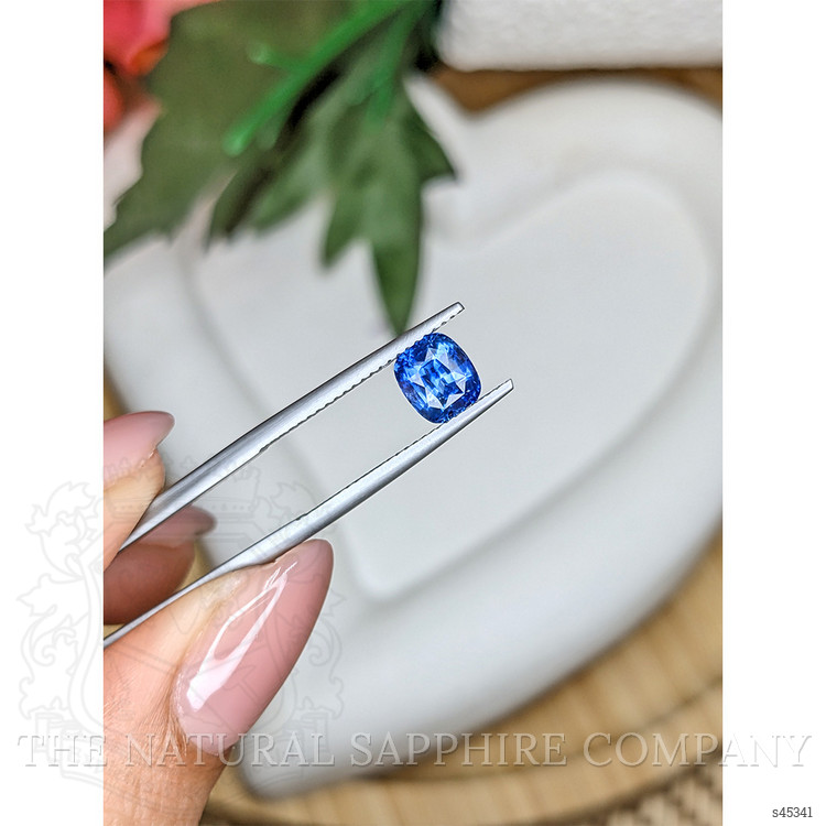 1.63 Ct. Blue Sapphire from Ceylon (Sri Lanka)