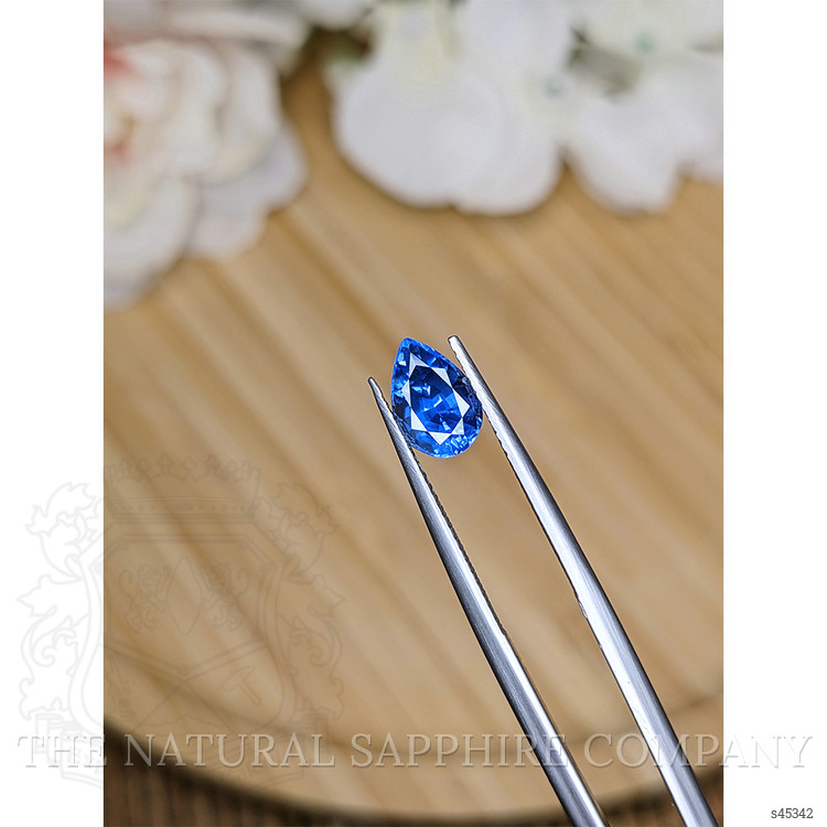 1.77 Ct. Blue Sapphire from Ceylon (Sri Lanka)