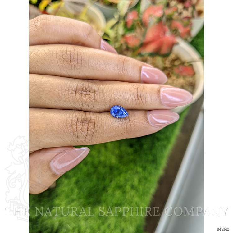 1.77 Ct. Blue Sapphire from Ceylon (Sri Lanka)