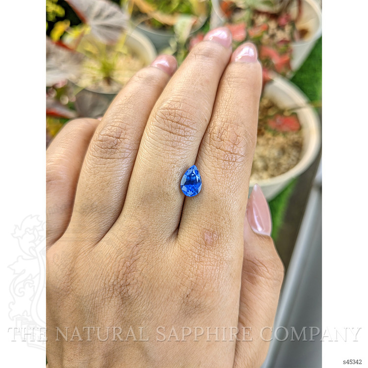 1.77 Ct. Blue Sapphire from Ceylon (Sri Lanka)