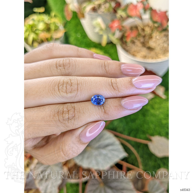 1.80 Ct. Blue Sapphire from Ceylon (Sri Lanka)