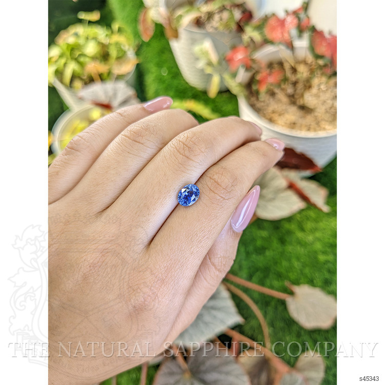 1.80 Ct. Blue Sapphire from Ceylon (Sri Lanka)